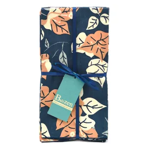Bougainvillea Navy Spice Napkins set of 4 - SALE HOMEWARES