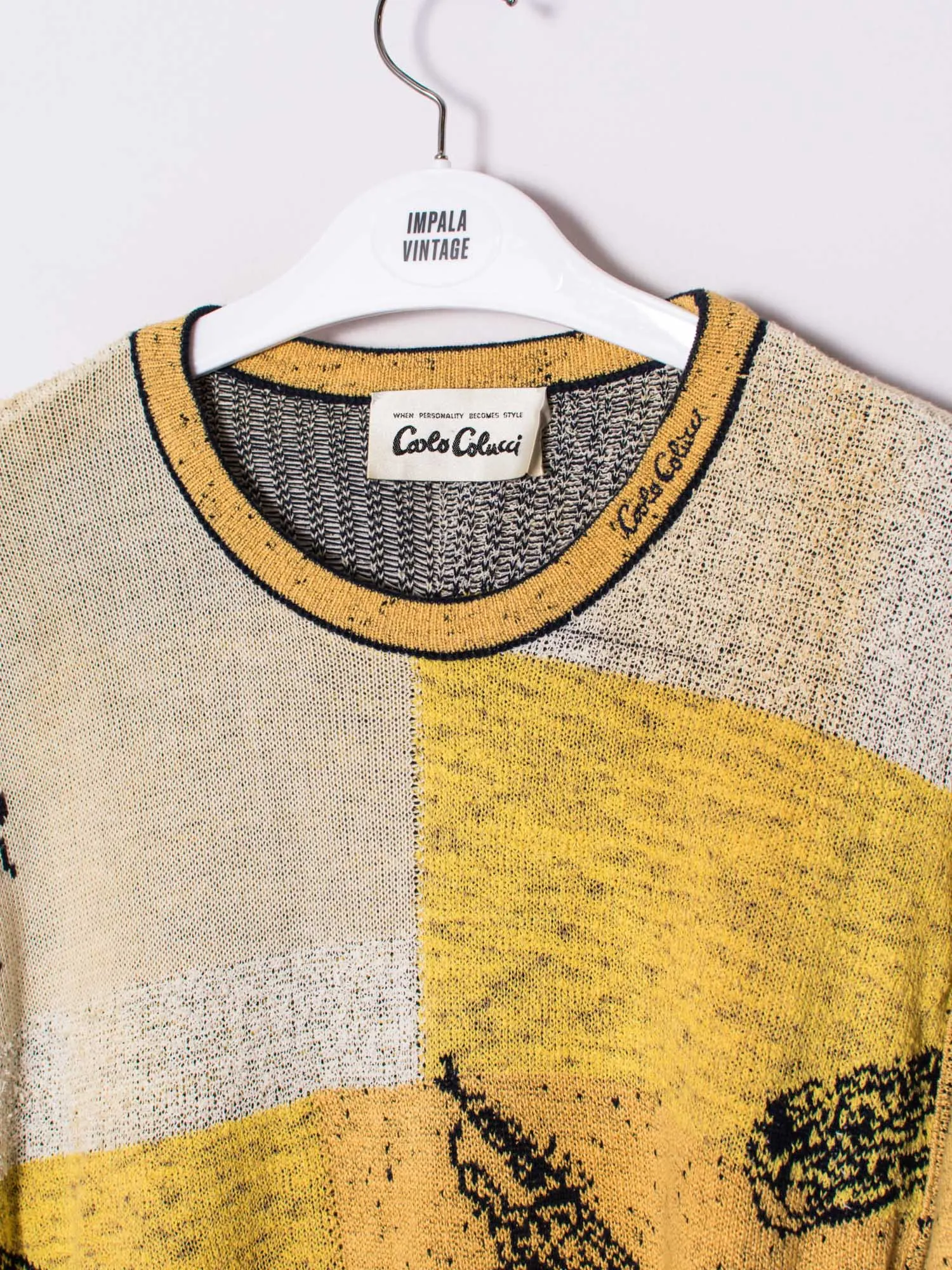 Stylish Carlo Colucci Knit Sweater for Men - Comfortable & Trendy Casual Wear