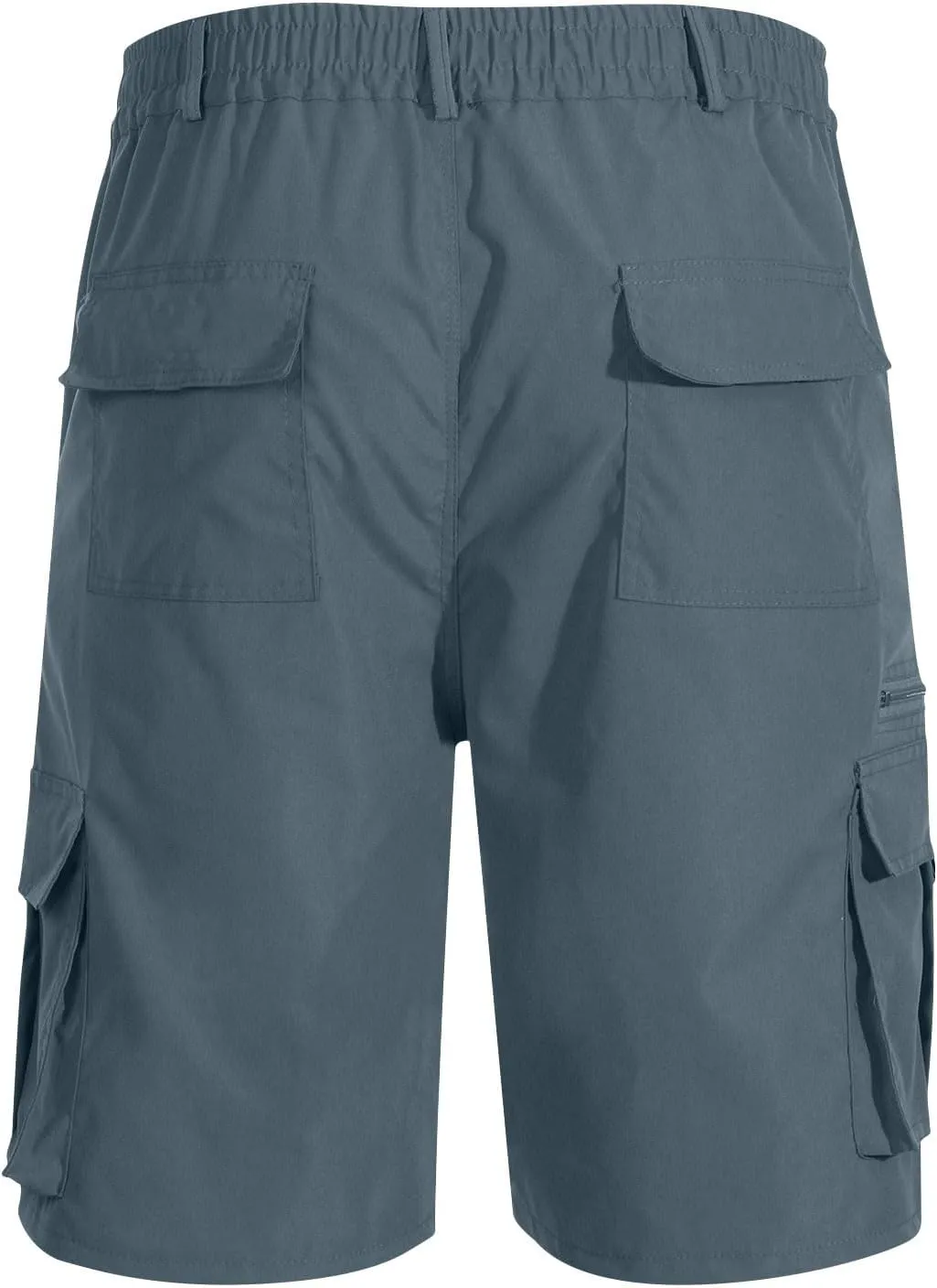 Mens Cargo Shorts Athletic Hiking High Waisted Shorts Summer Casual Knee Length Short Pants Tactical Pant with Pocket