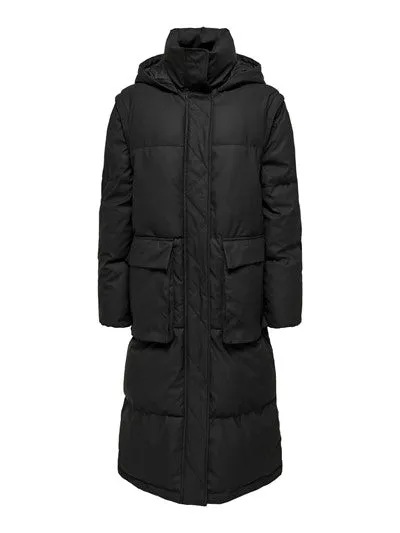 ONLY - Black 2 - IN - 1 Puffer