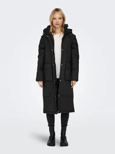 ONLY - Black 2 - IN - 1 Puffer