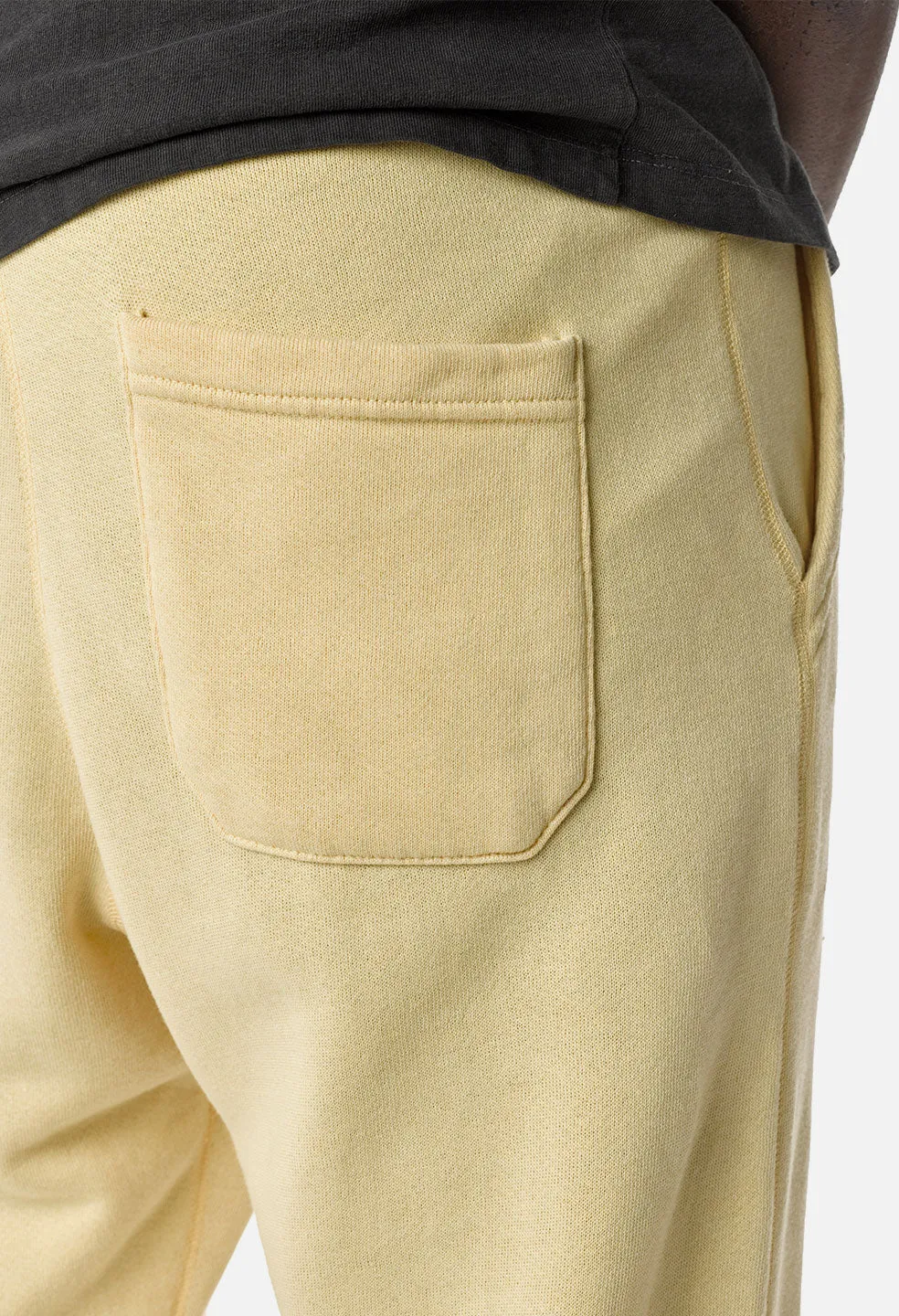 Vintage Fleece Sweatpants / Yellow