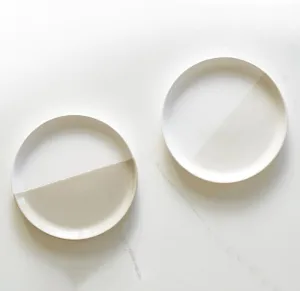 Warm Grey Dip Plate