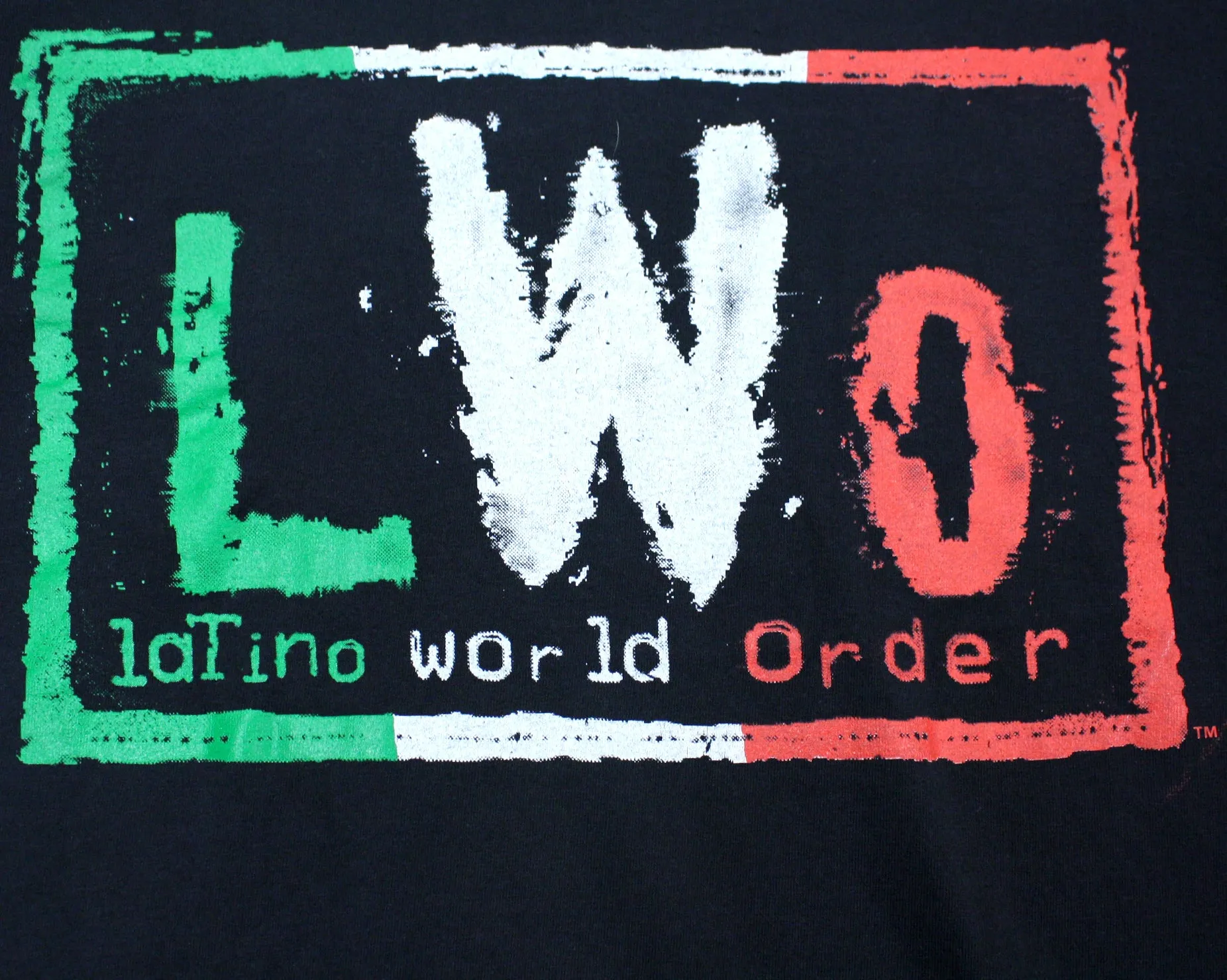 WCW LWO T-SHIRT LG